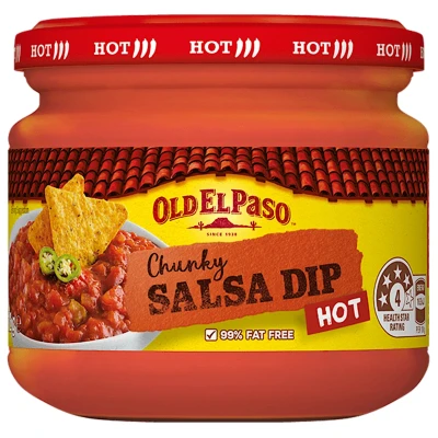 Dip Chunky Salsa Hot Old El Paso 312g